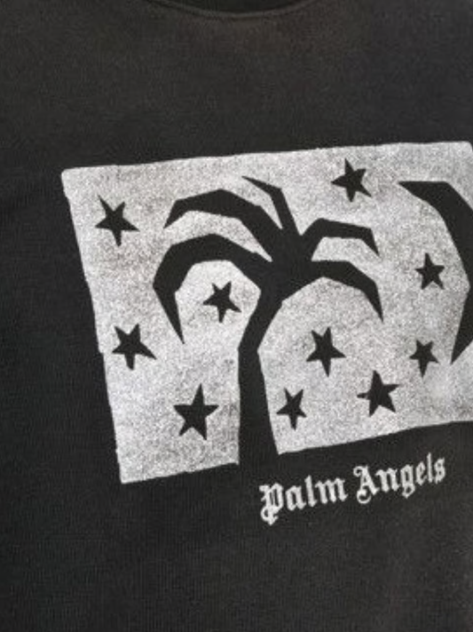 Palm Angels Nightsky Logo Crewneck
