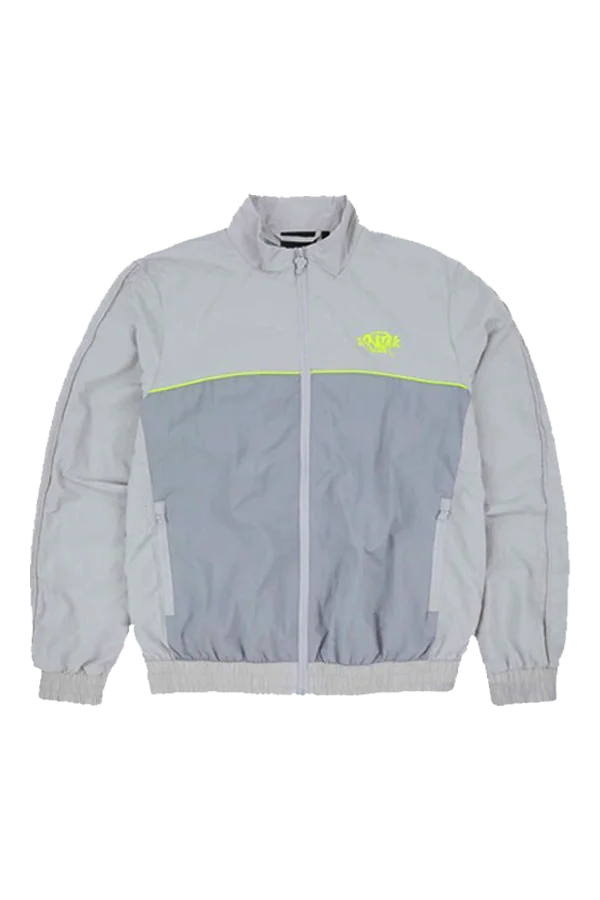 Syna Shell Track Jackets Grey/Neon