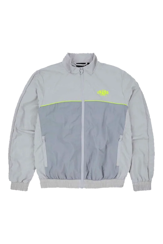 Syna Shell Track Jackets Grey/Neon